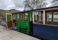 Image of an accessible carriage at LLanberis Lake Railway