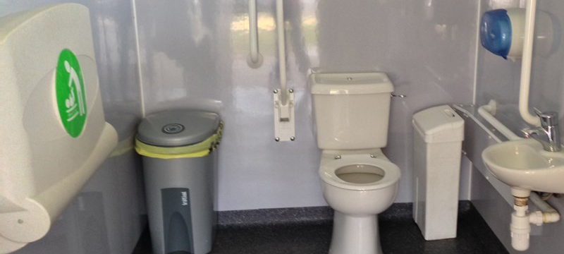 Photo of accessible toilet, Blair Drummond Safari Park.