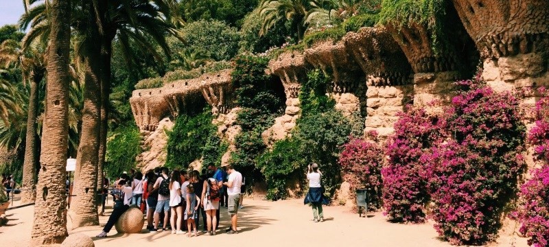 Photo of Park Guell.
