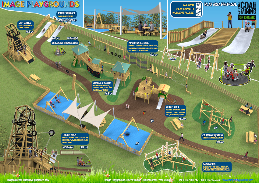 Map of the new playground.
