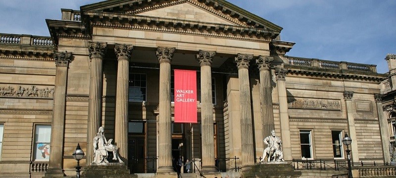 Photo of the exterior of Walker Art Gallery.