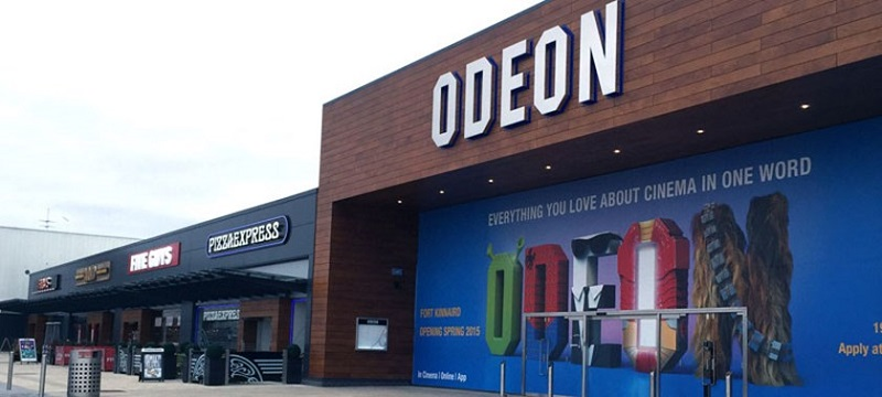 Photo of the Odeon cinema.