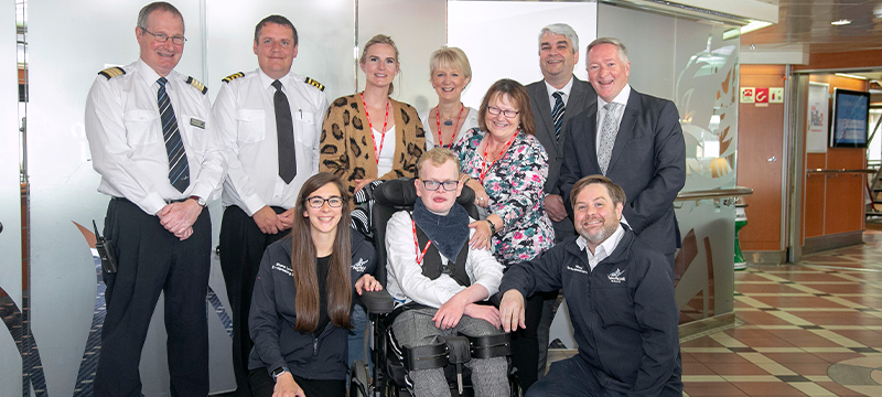 Image from launch of Changing Places on NorthLink © NorthLink Ferries