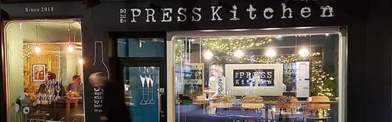 Image of the exterior of The Press Kitchen