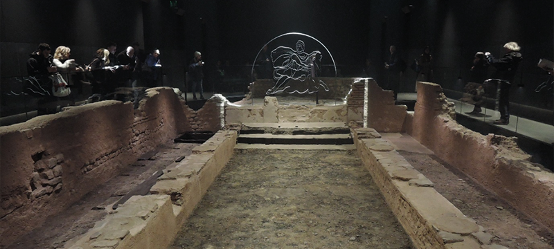Reconstruction of the Temple of Mithras