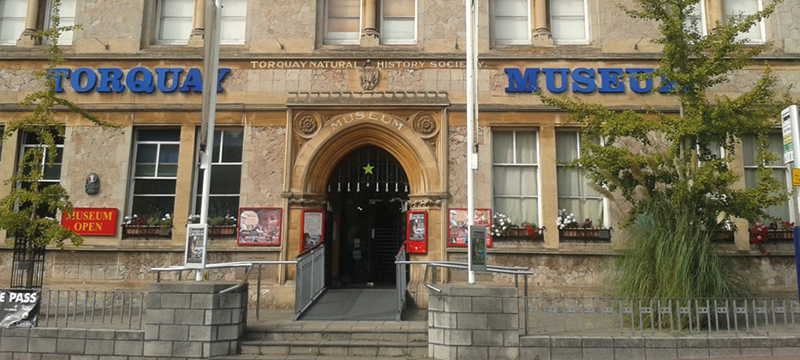 Entrance to Torquay Museum