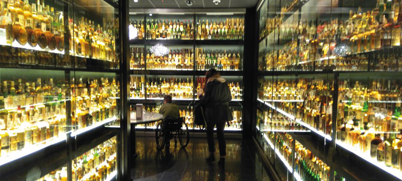 Image of whisky room.