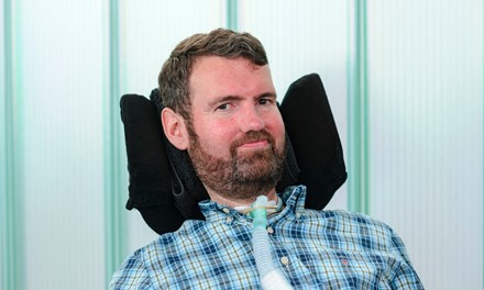 Euan awarded MBE for services to people with MND in Scotland, Birthday Honours 2009