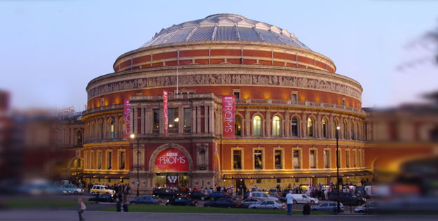 A photo of the Royal Albert Hall