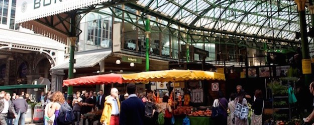 Photo of Borough Market.
