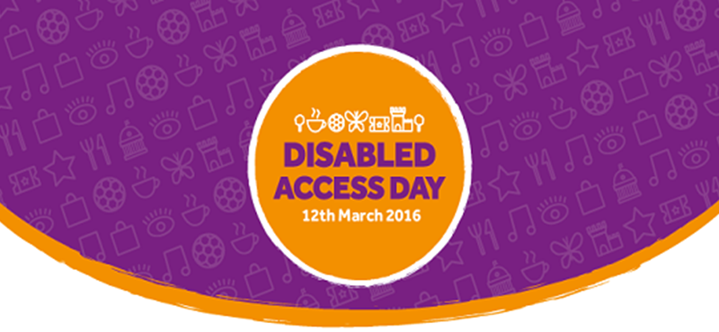 Disabled Access Day banner.