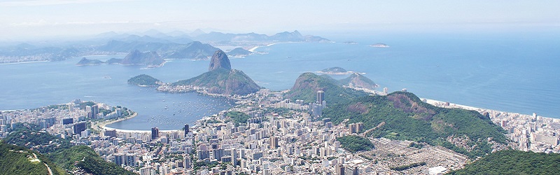 Photo of Rio skyline.