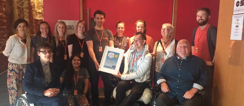 Dance Base - highly commended in Accessible Edinburgh Festival Award
