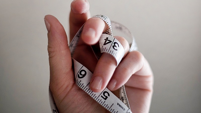 Photo of a measuring tape.
