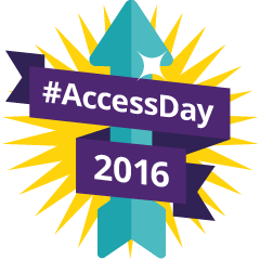 Disabled Access Day 2016 Badge 