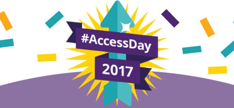 #AccessDay badge.