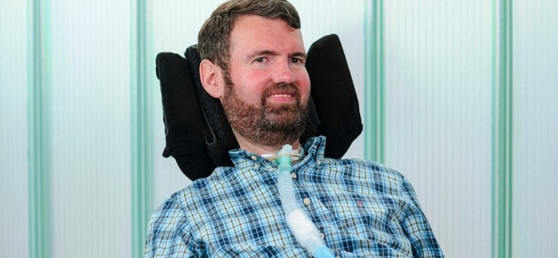 A headshot of Euan MacDonald, founder of disabled access charity Euan's Guide