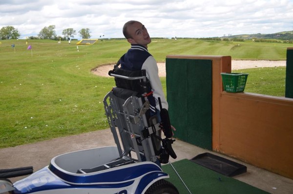 Picture of Mearns Castle Golf Academy - Golfing with paragolfer
