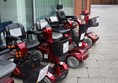 Picture of High Wycombe Shopmobility- Line of Mobilty Scooters