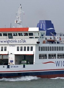 Wightlink Ferry Port