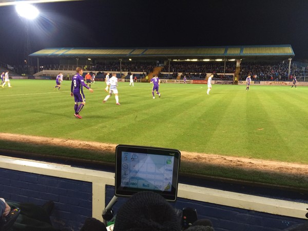 Picture of Cappielow Park - Tobii and football match