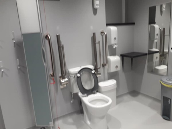 the changing places toilet
