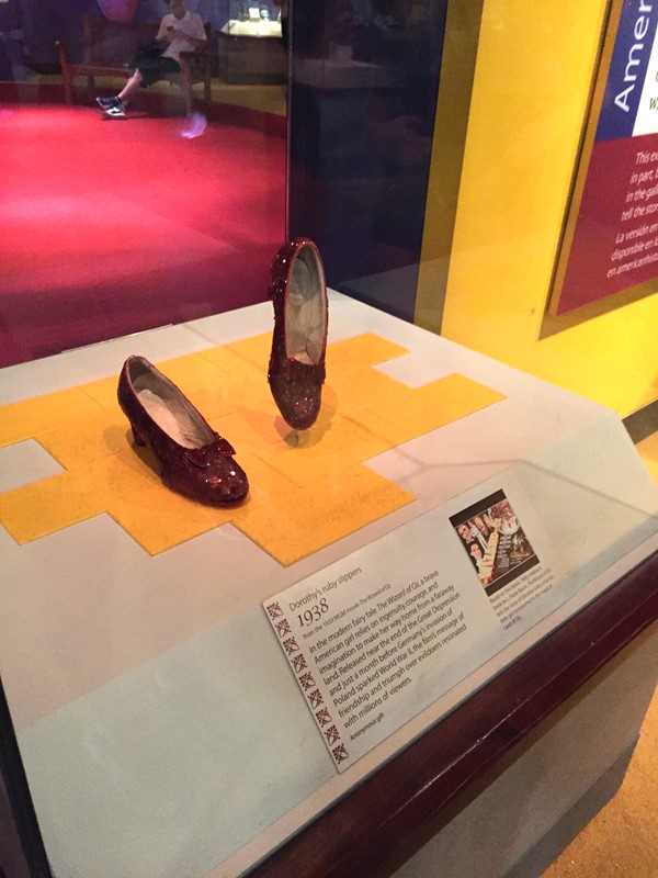 Picture of Museum of American History -  Dorothy's Red Shoes