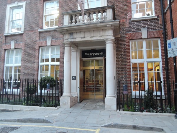 Entrance to king's Fund
