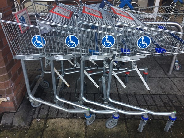 Picture of Tesco Falkirk Superstore - Trolleys