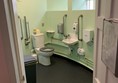 The accessible loo on the ground floor