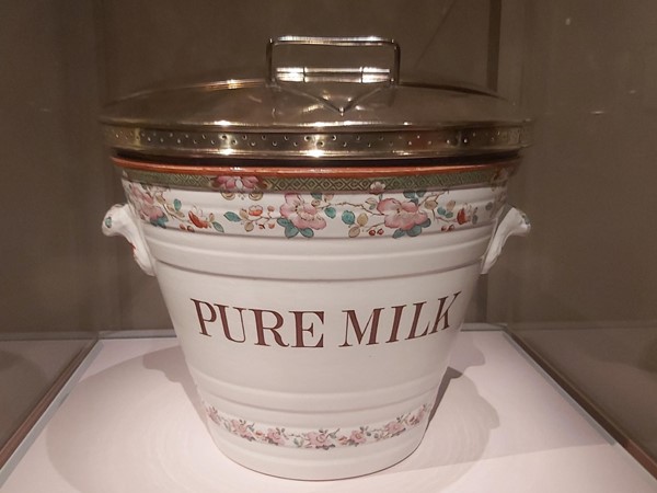 Picture of the Milk Exhibition at the Wellcome Collection