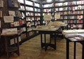 Picture of Waterstones, Islington Green - No room for a wheelchair user to get past these tables into the bay.