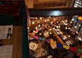 Image of the restaurant from the top floor.