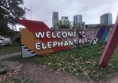 Sign for Elephant Park