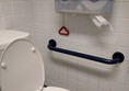 Picture of Marks & Spencer, Kensington High Street - Accessible Toilet Red cord tied up and not reaching the floor