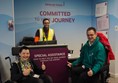 Ben and Paul at the Special Assistance Service at Edinburgh Airport