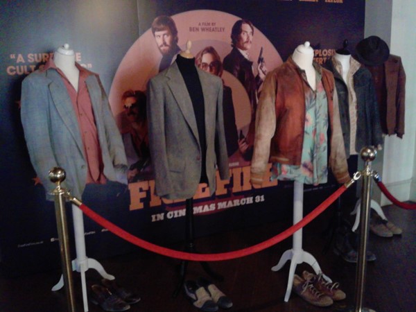 Often they'll have a small display featuring one of the films
