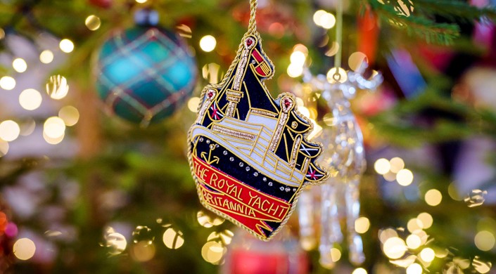 Step aboard and make special festive memories on The Royal Yacht Britannia