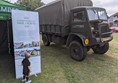 Picture of an army truck at Troqueer Cemetery