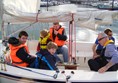 Picture of Belfast Lough Sailability - My three sons aboard one of the Hawks