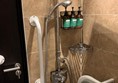 Image of a shower and seat