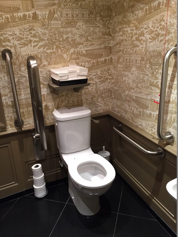 Picture of the Blakeney Hotel accessible loo