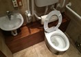 Photo of the restaurant's toilet facilities.