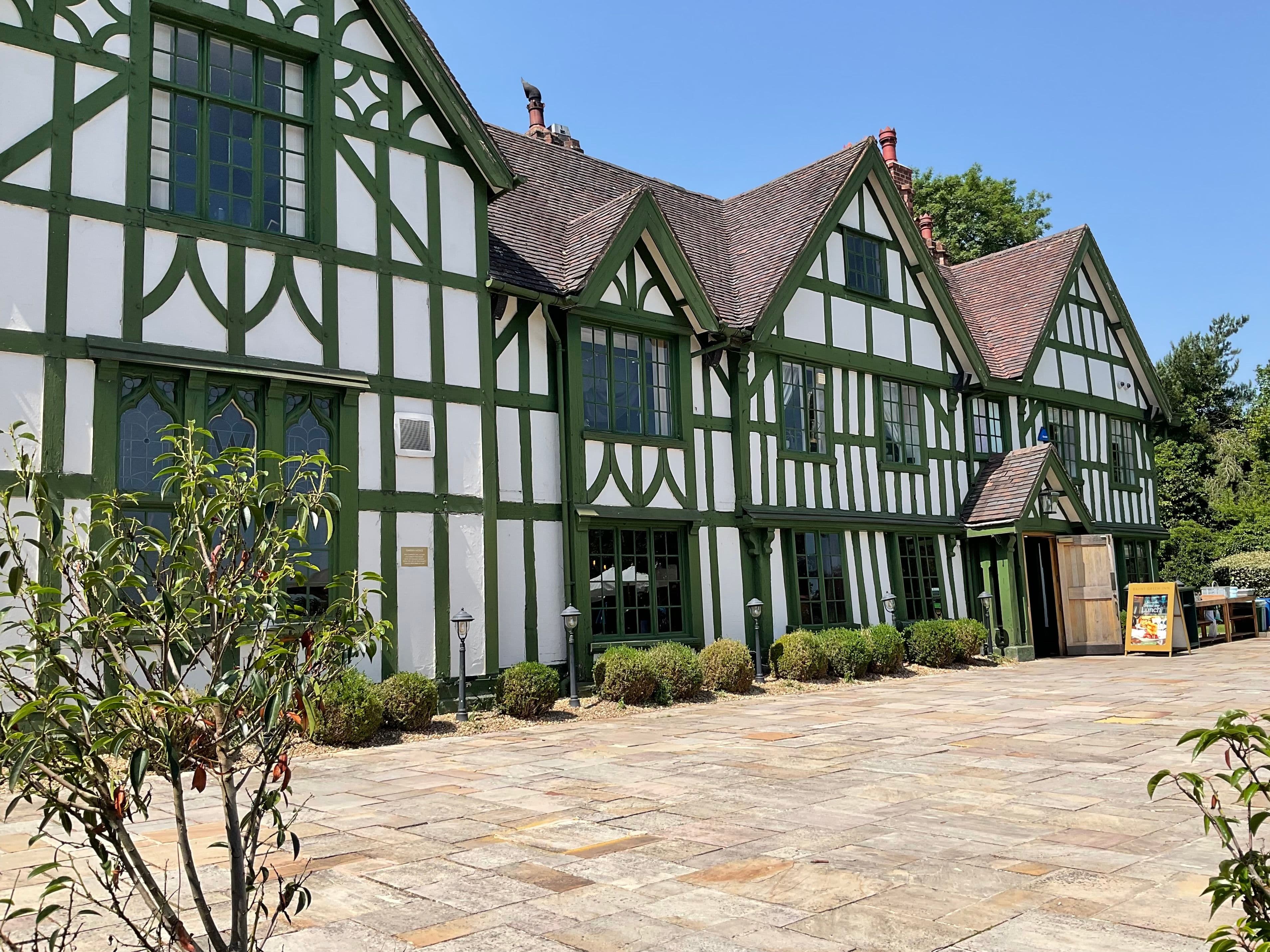 The exterior of the Barnt Green inn