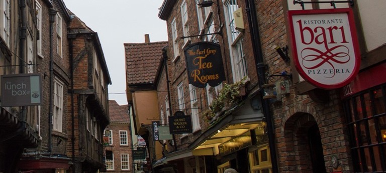 Photo of York shopping street The Shambles.