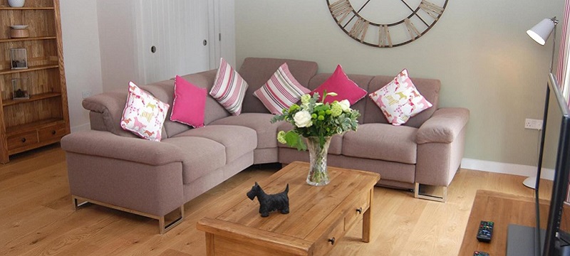 Photo of a sitting room in Fullers Hill Cottages.