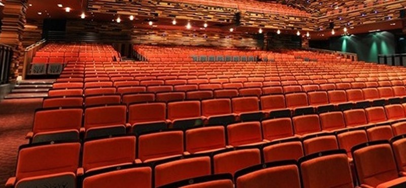 Photo of a cinema interior.