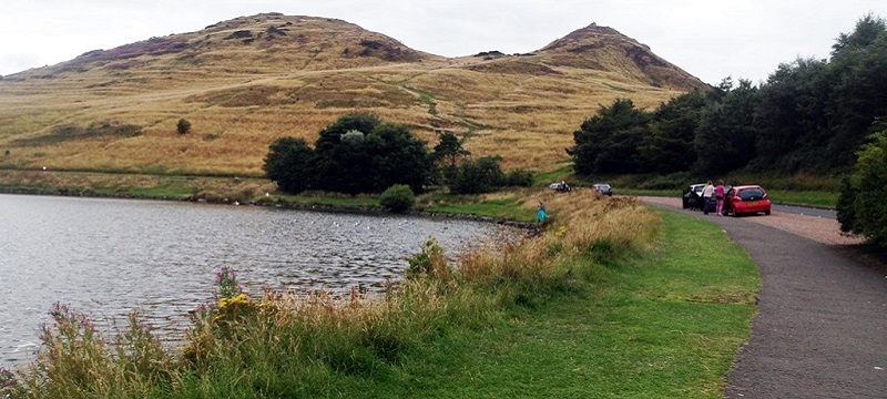 Photo of Holyrood Park.