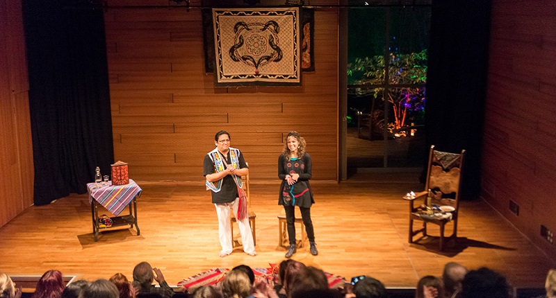 Photo of an event at the Scottish Storytelling Centre.