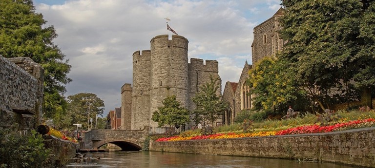 Photo of West Gate in Canterbury.